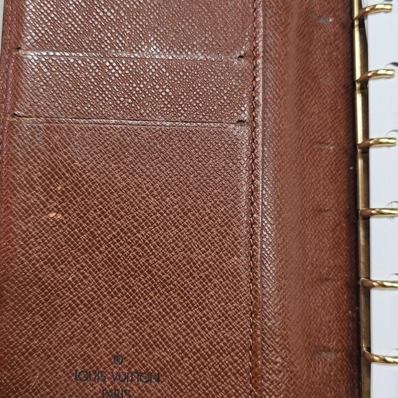 Authentic Louis Vuitton Monogram Canvas Agenda PM (Small Ring Planner) - Picture 6 of 11
